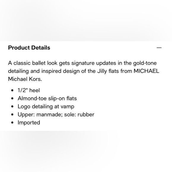 Michael Kors Jilly Ballet Flat - Picture 8 of 8